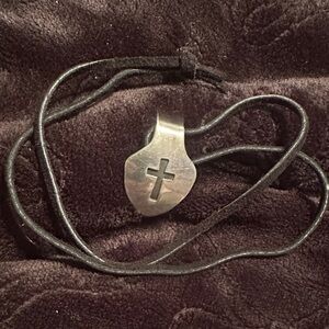 Sterling Silver Cross Pendant Necklace